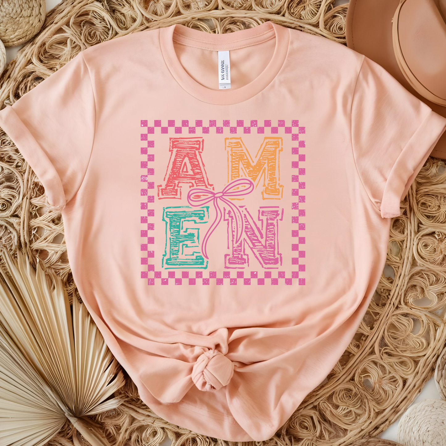 Amen (Checkered) Design