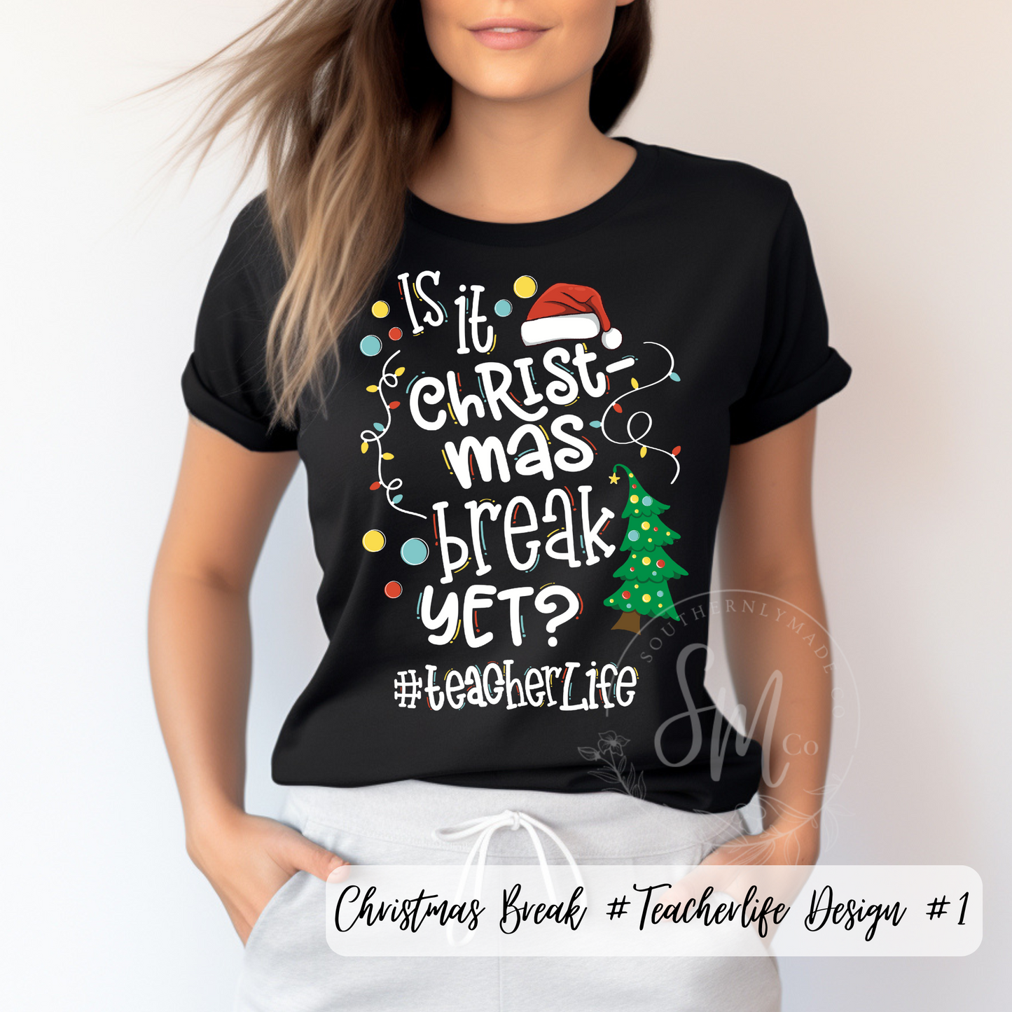 "Is it Christmas Break Yet?" Design