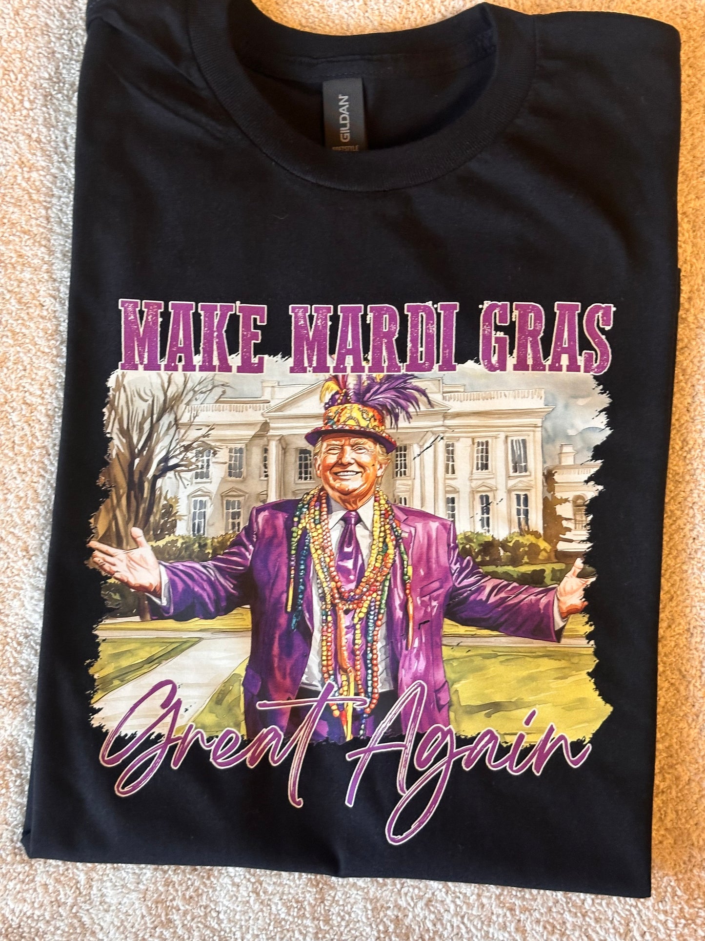 Make Mardi Gras Great Again Design