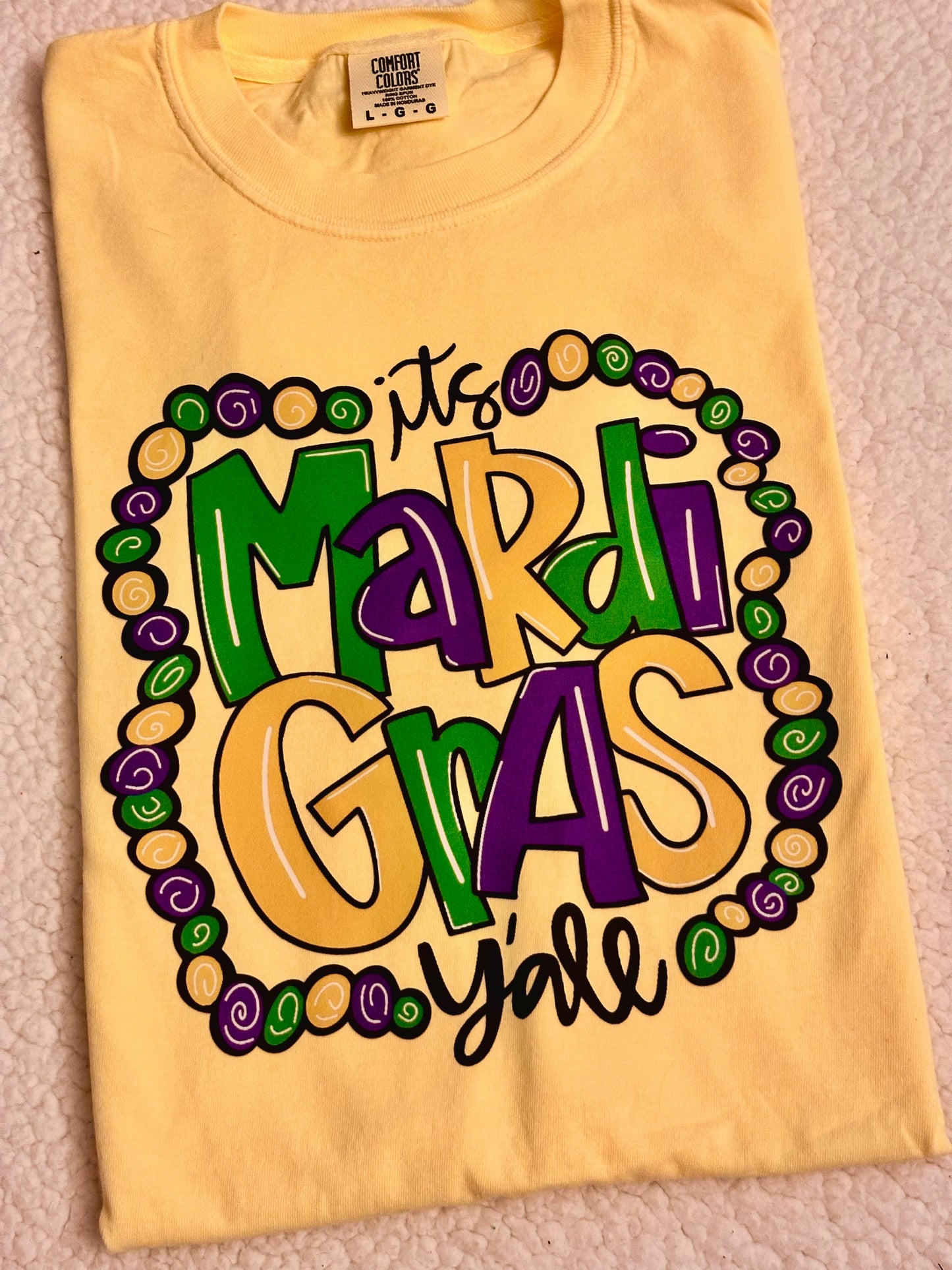 It's Mardi Gras Y'all Design