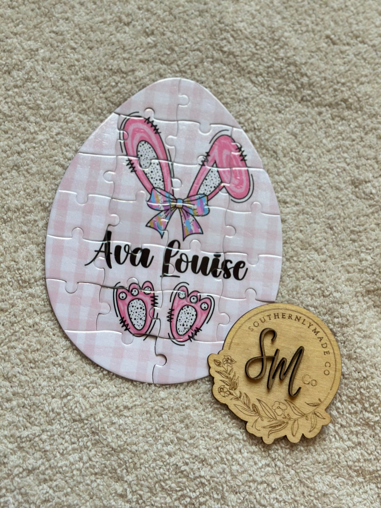 Personalized Easter Puzzle