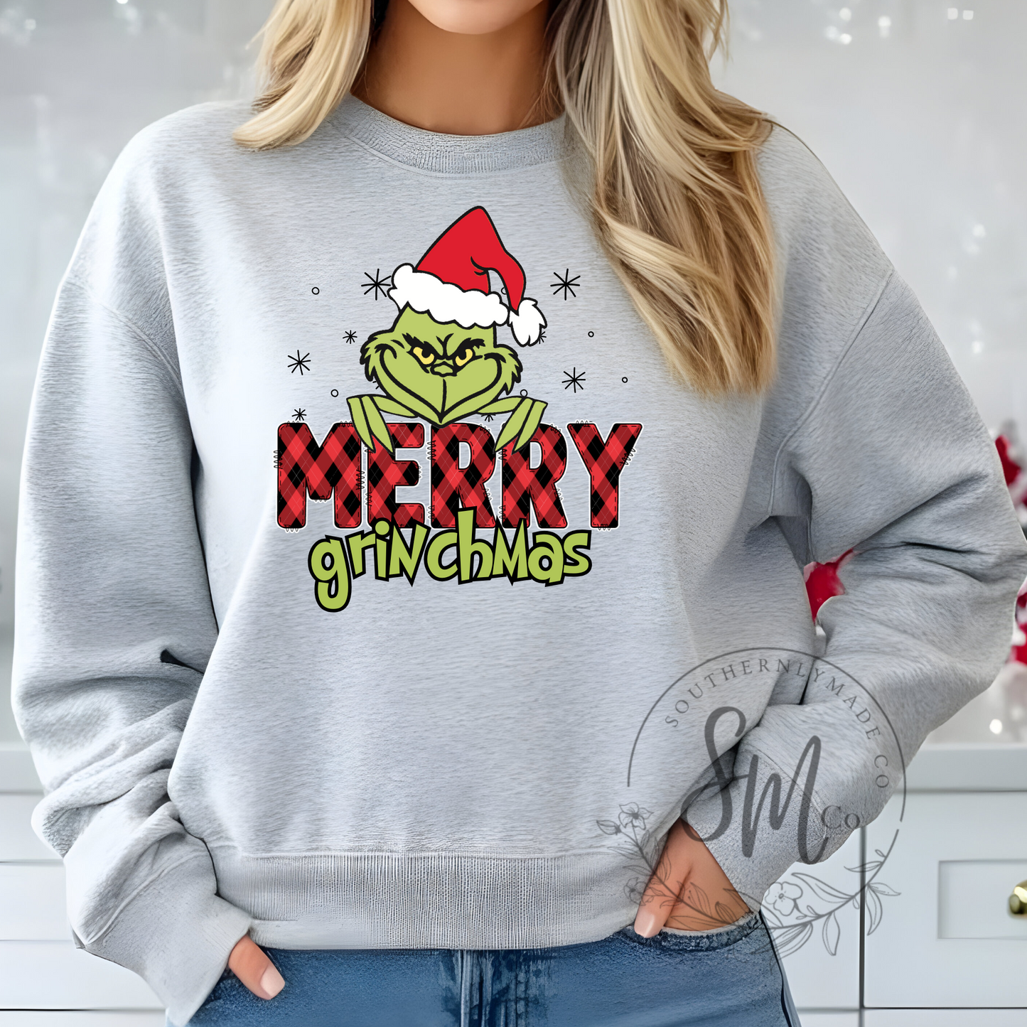 Merry Grinchmas (Red) Design