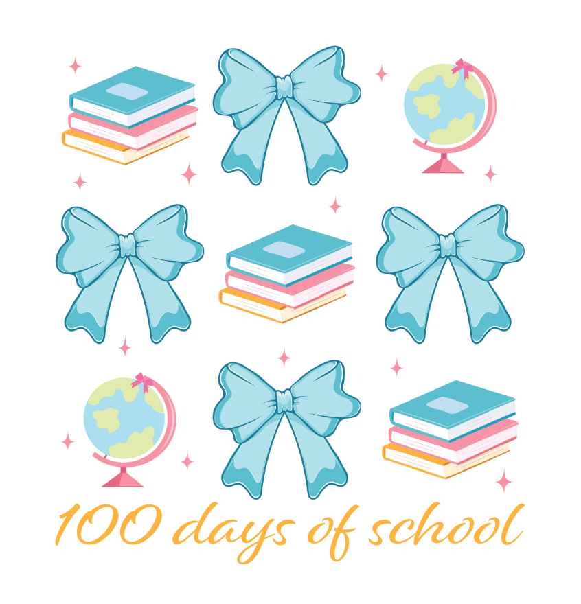 100 Days of School Designs