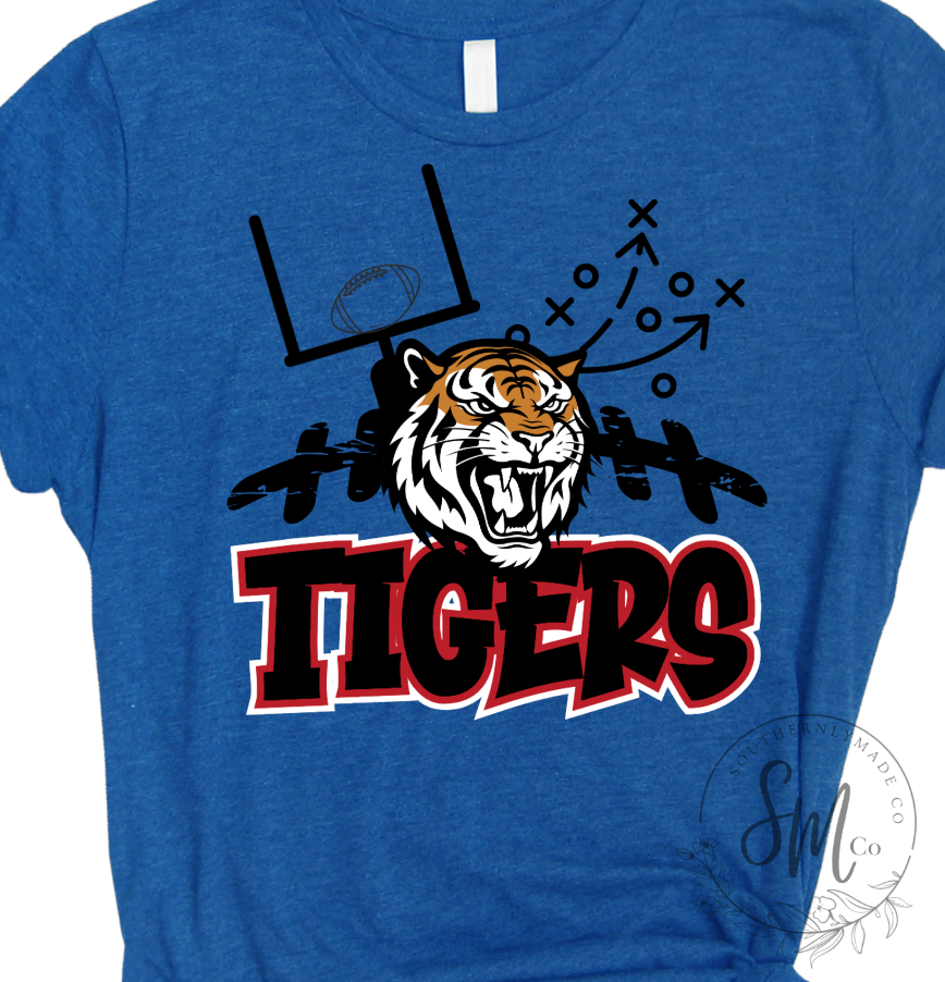 Tigers Football Plays Design