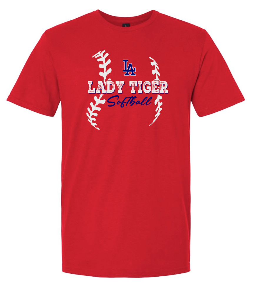 LAHS Softball | Gildan Softstyle Tee {adult, youth, + toddler}