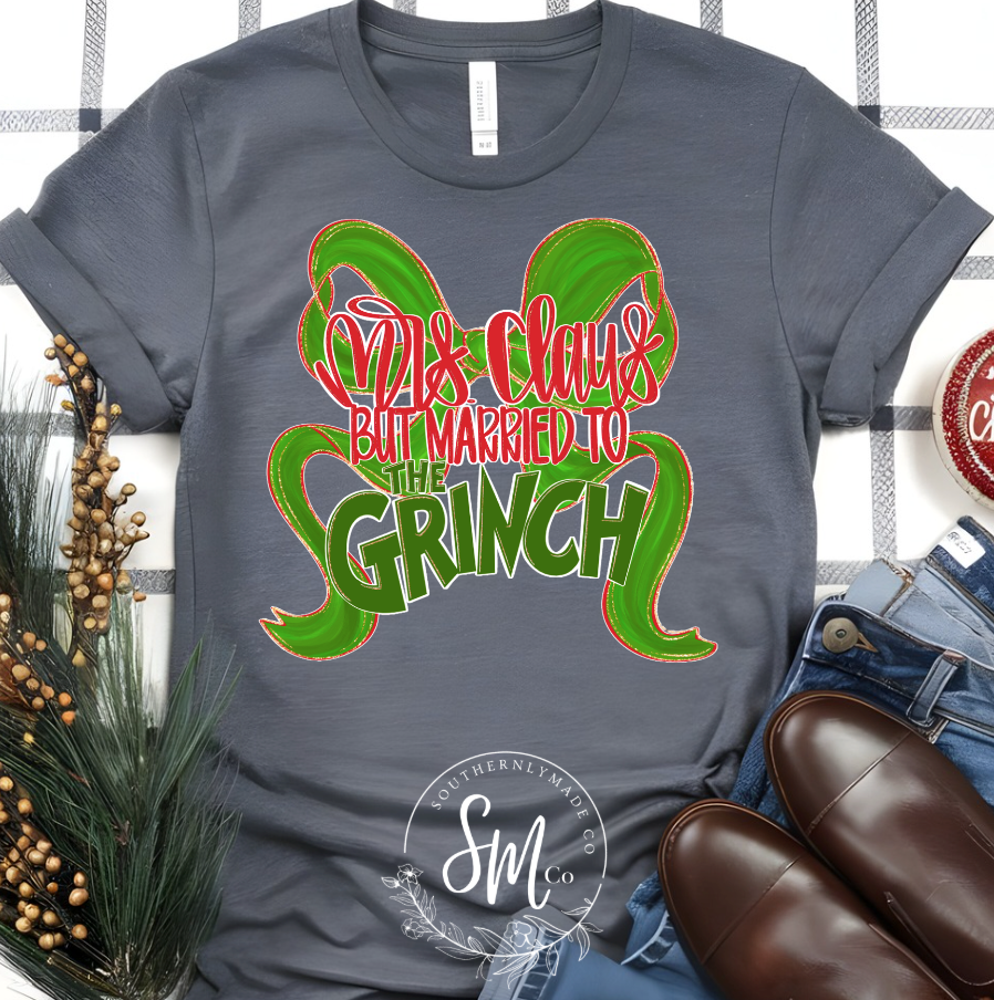 Mrs. Claus (but married to the grinch) Design
