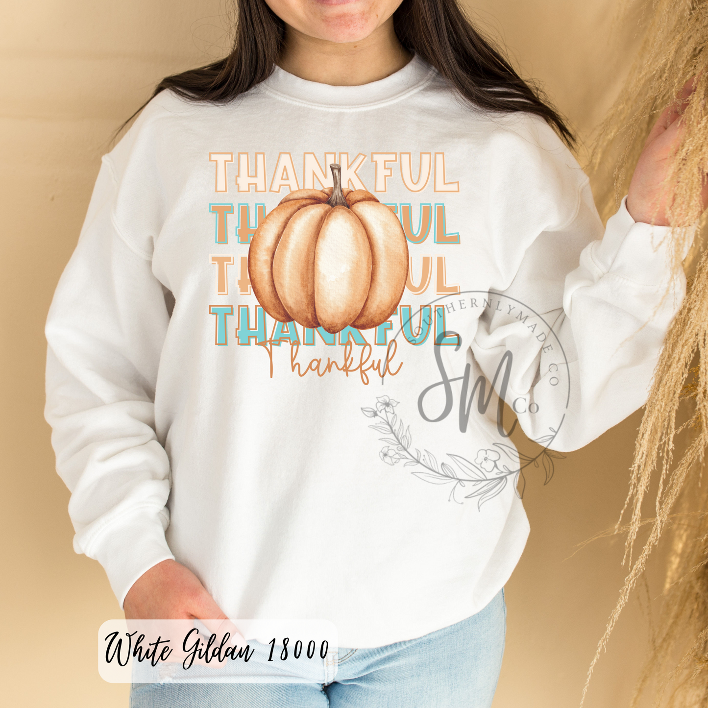 Thankful Thankful Crewneck Sweatshirt