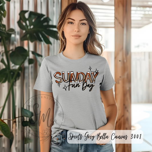 Sunday Fun Day Short Sleeve Tee