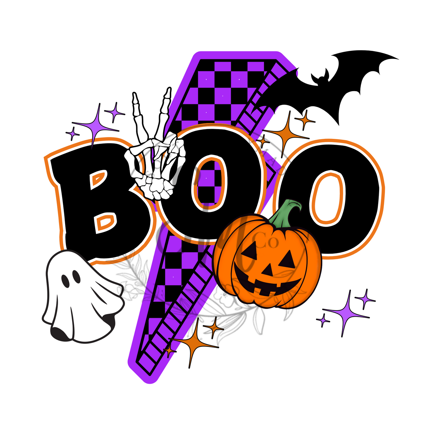 Boo Lightening Digital File