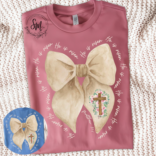 He is Risen Bow Design