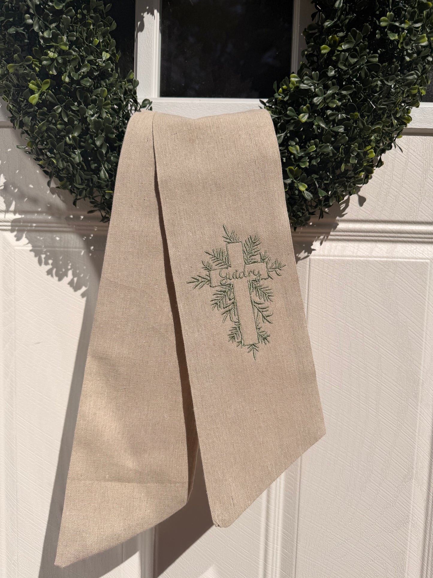 Embroidered Sash