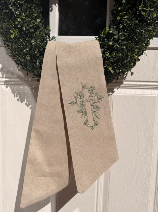 Embroidered Sash