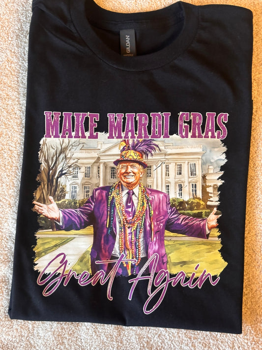 Make Mardi Gras Great Again Design