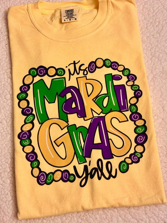 It's Mardi Gras Y'all Design