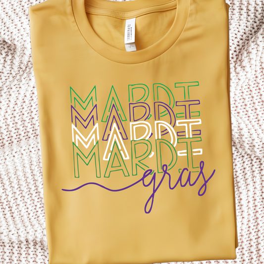 Mardi Mardi Mardi Gras Design