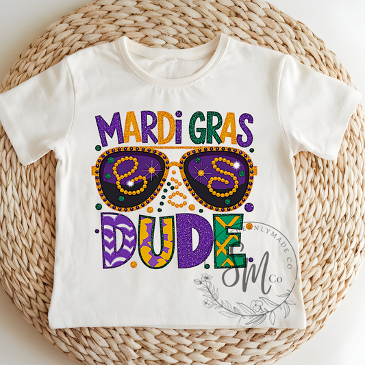 Mardi Gras Dude Design