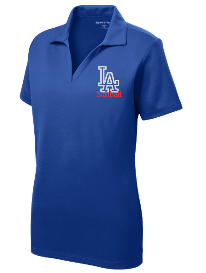 LAHS Softball | Embroidered PosiCharge RacerMesh Polo {unisex, women, youth}
