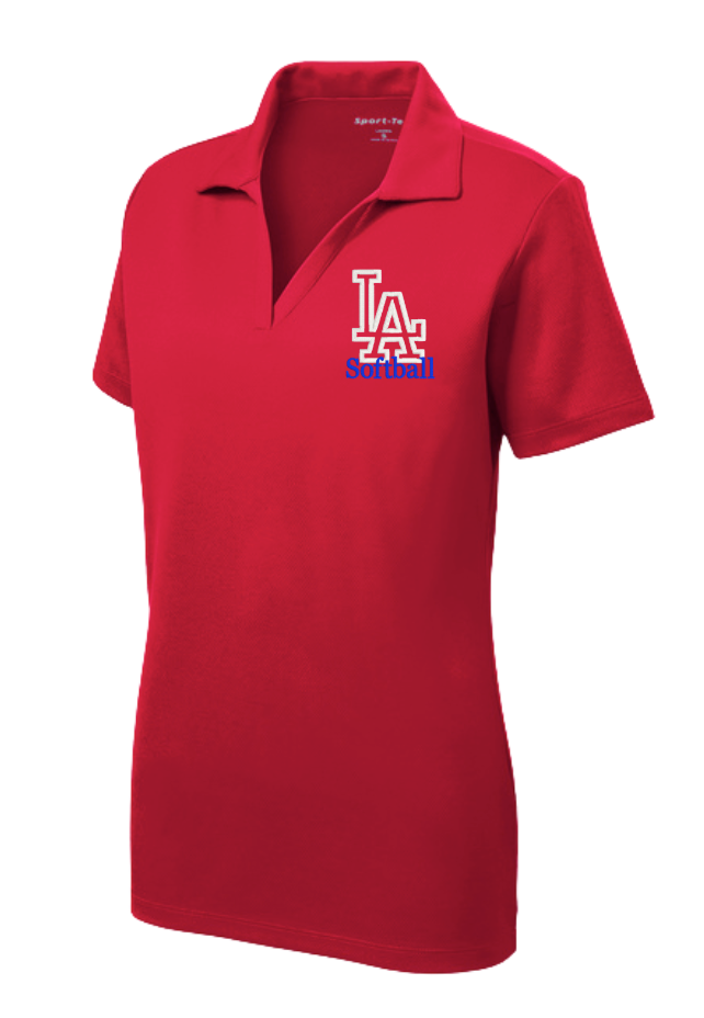 LAHS Softball | Embroidered PosiCharge RacerMesh Polo {unisex, women, youth}