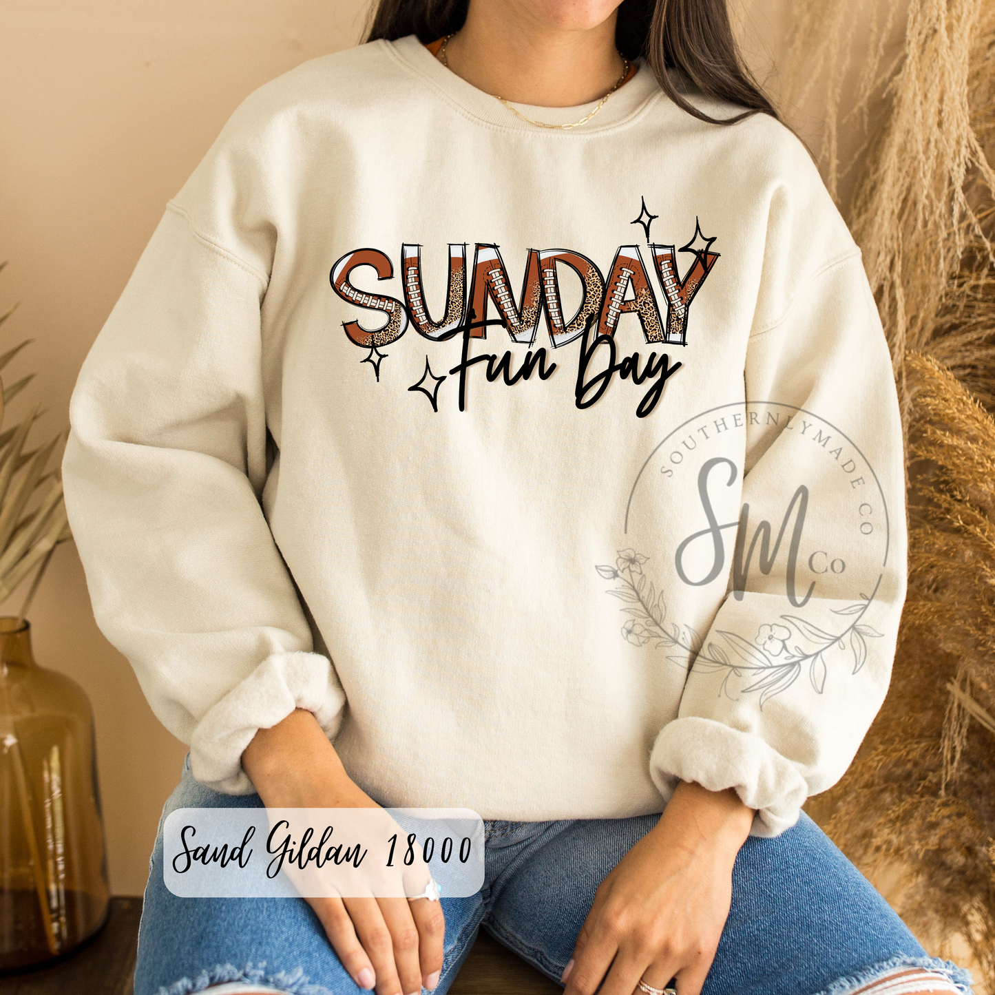Sunday Funday Crewneck Sweatshirt