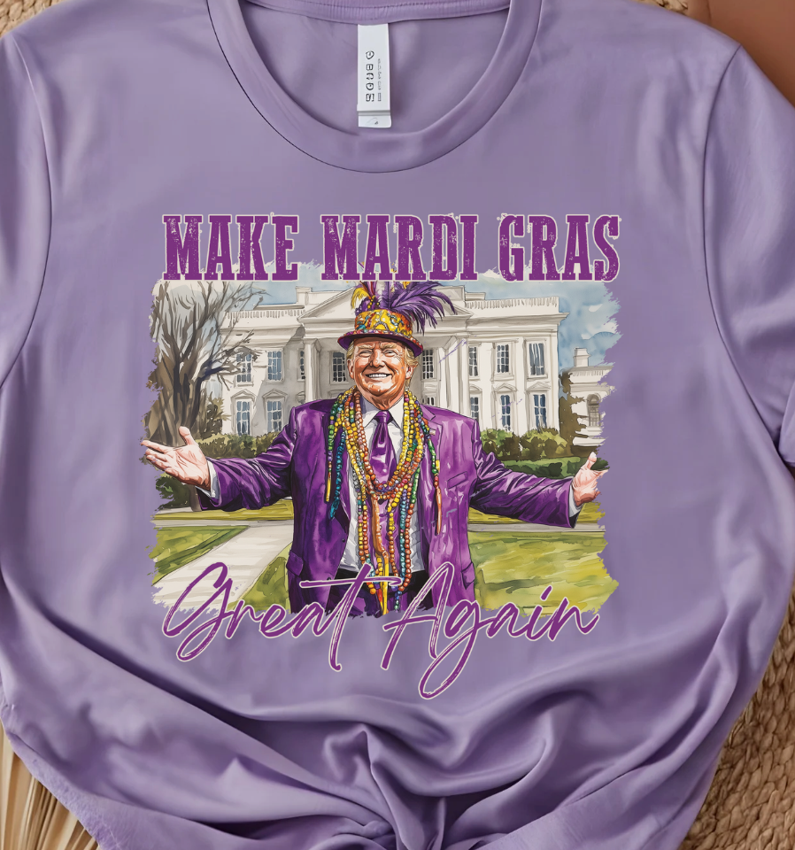 Make Mardi Gras Great Again Design