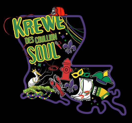 Krewe De Coullion Soul Mardi Gras Shirt