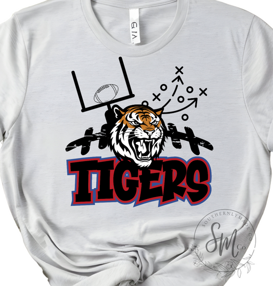 Tigers Football Plays Design