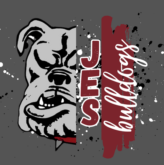 Half Dog Face JES Bulldogs