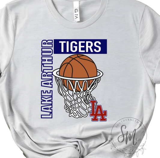 Lake Arthur Tigers Basketball Goal