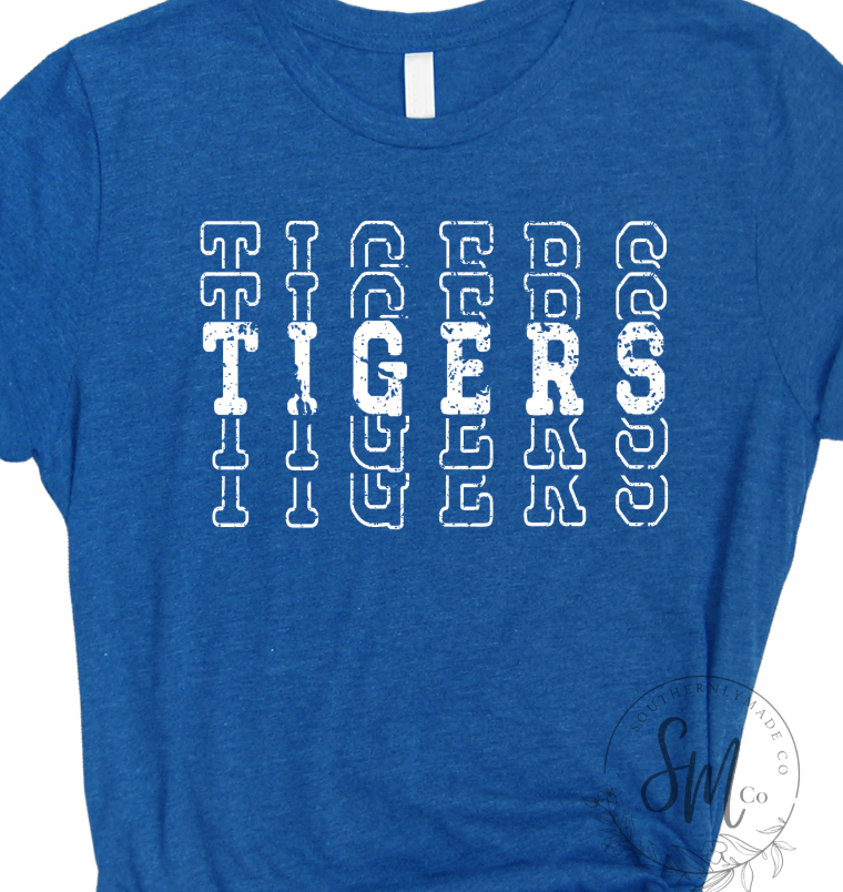 Tigers Distressed X5
