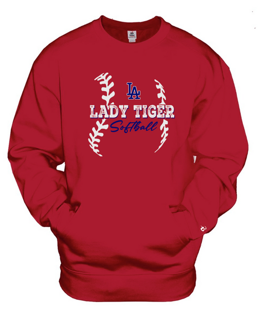 LAHS Softball | Badger Pocket Sweatshirt {unisex}