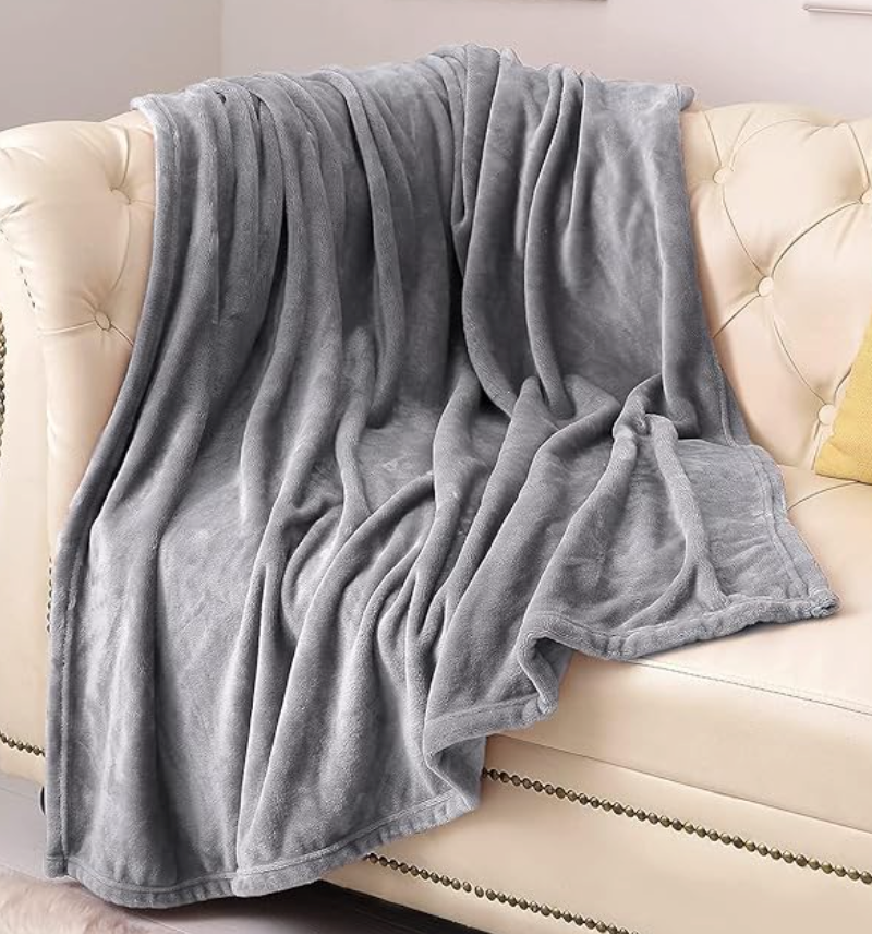 LAHS Softball | Grey Fleece Blanket