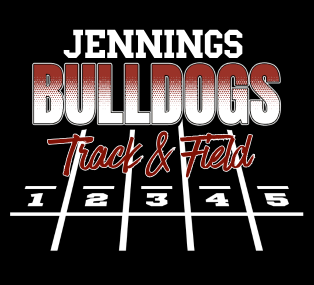 Jennings Bulldogs - Track & Field - Black