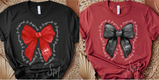 School Spirit Bow - "Go Greyhounds"