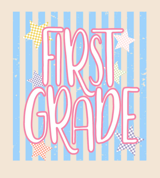 Grade Level Fun Stars Tee