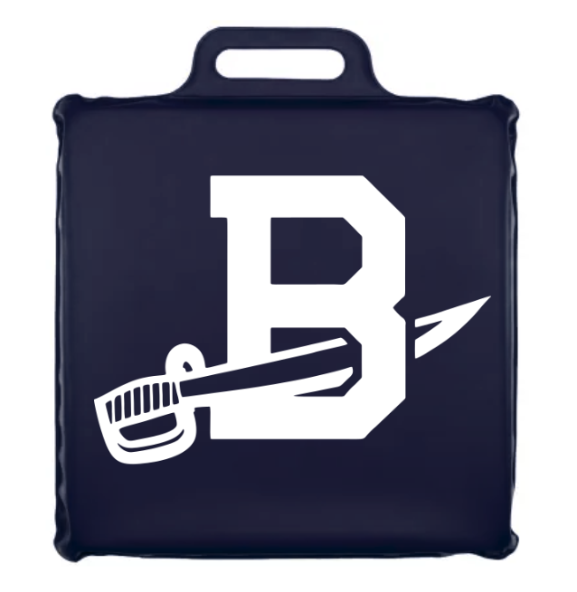Barbe Bucs Basketball | 14" Square Stadium Cushion Seat
