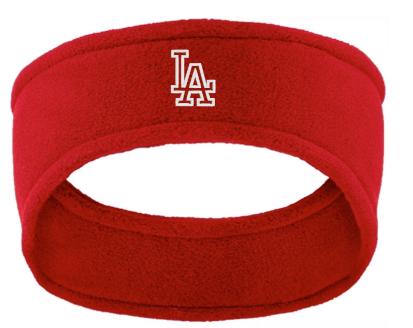 LAHS Softball | Embroidered Fleece Ear Warmers