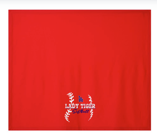 LAHS Softball | Red Stadium Blanket