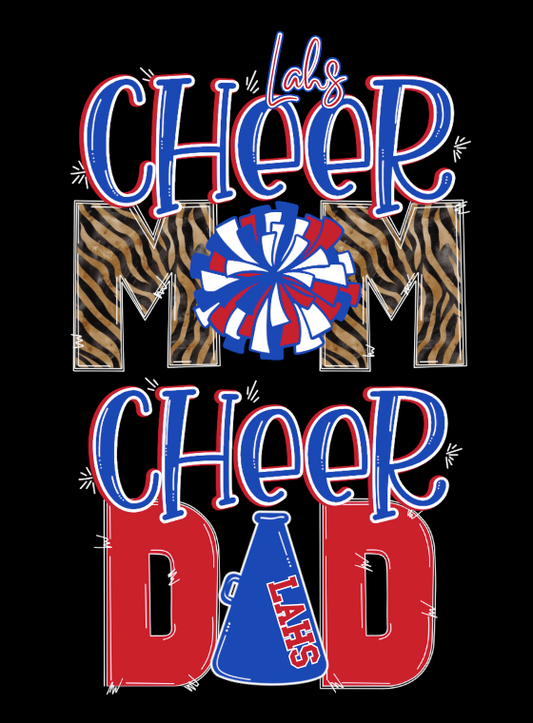LAHS Cheer Mom/Dad Tee