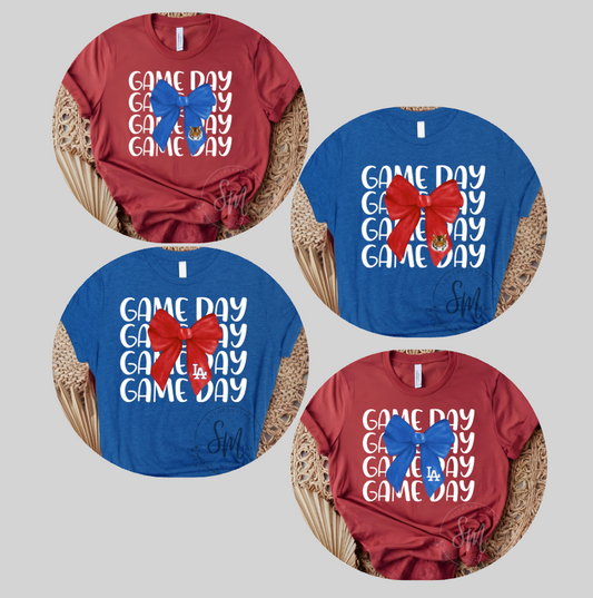 Game Day Bow - Tigers