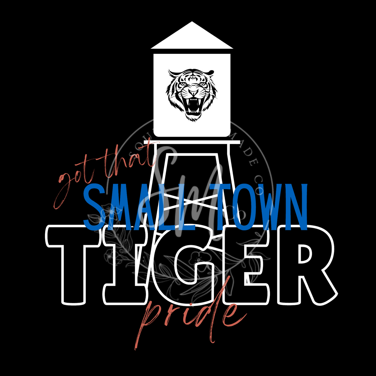 Small Town Tiger Pride Digital File