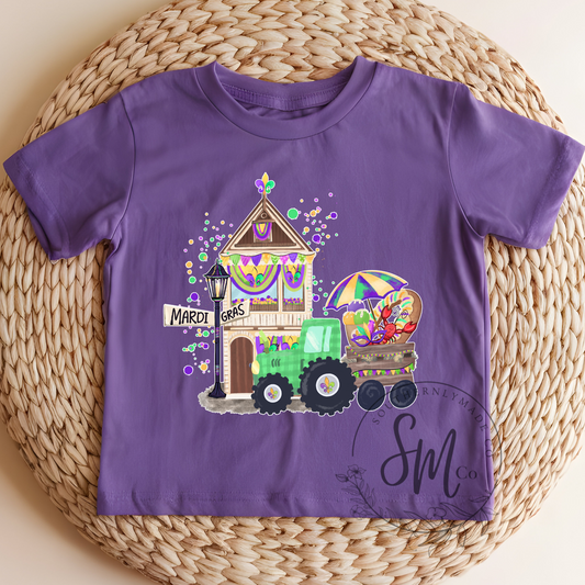 Tractor Street Mardi Gras Design